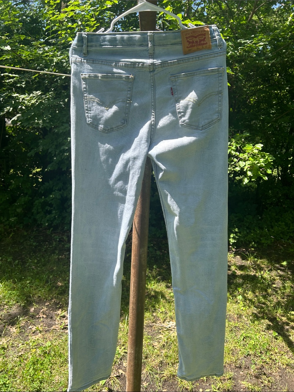 Levi's 502 Pale Blue Regular Taper Jeans 29x31